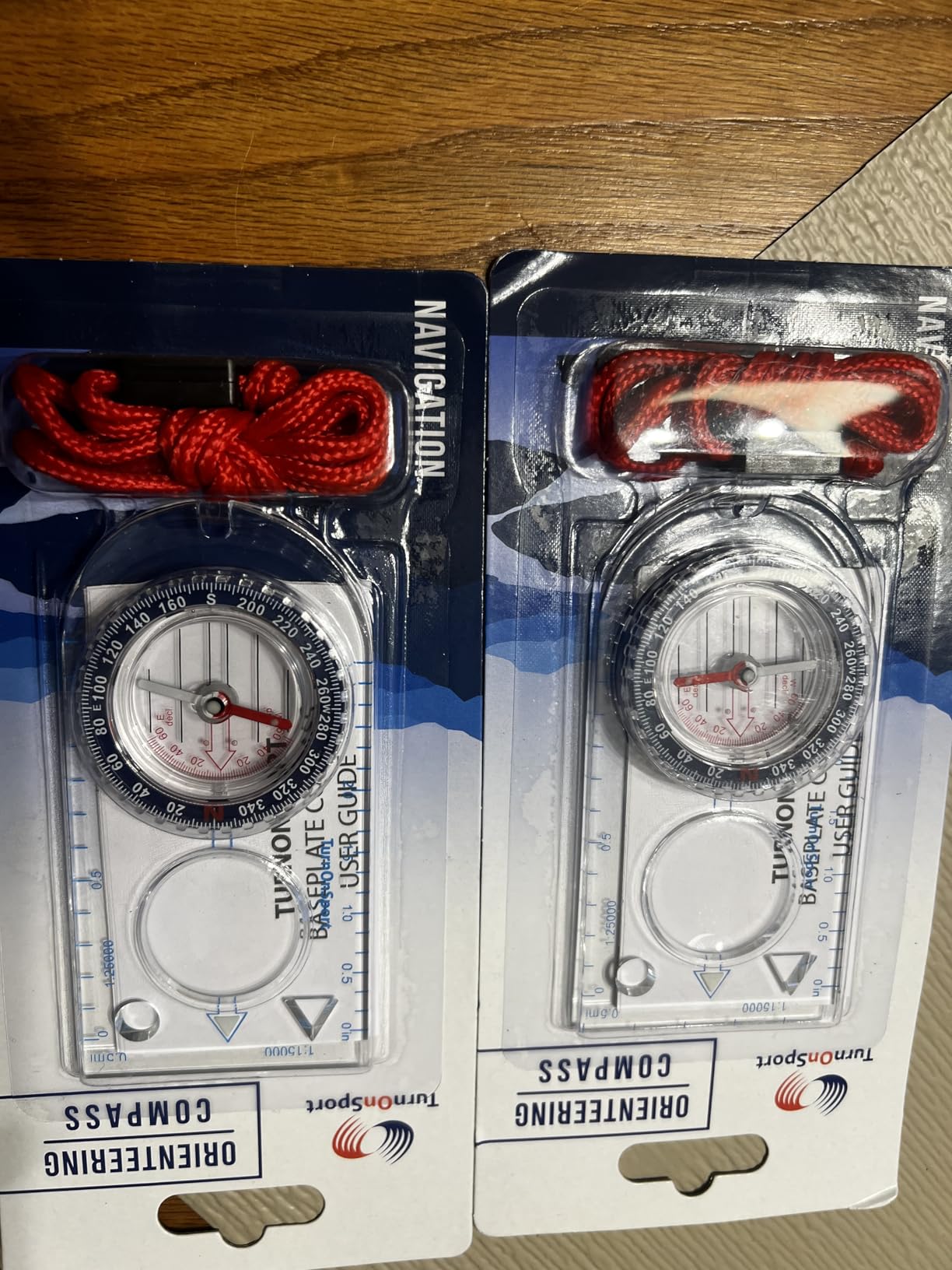 Orienteering Compass - Hiking Backpacking Compass | Advanced Scout Compass Camping and Navigation | Boy Scout Compass Kids - Children Compasses for Map Reading - Baseplate Compass Survival customer photo 1