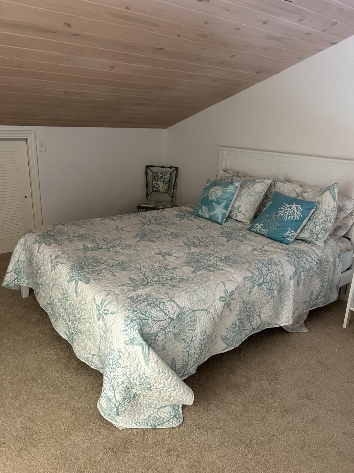 C&F Home Ocean Treasures 3-Piece Full/Queen Quilt Set | 3-Piece, Machine Washable customer photo 2