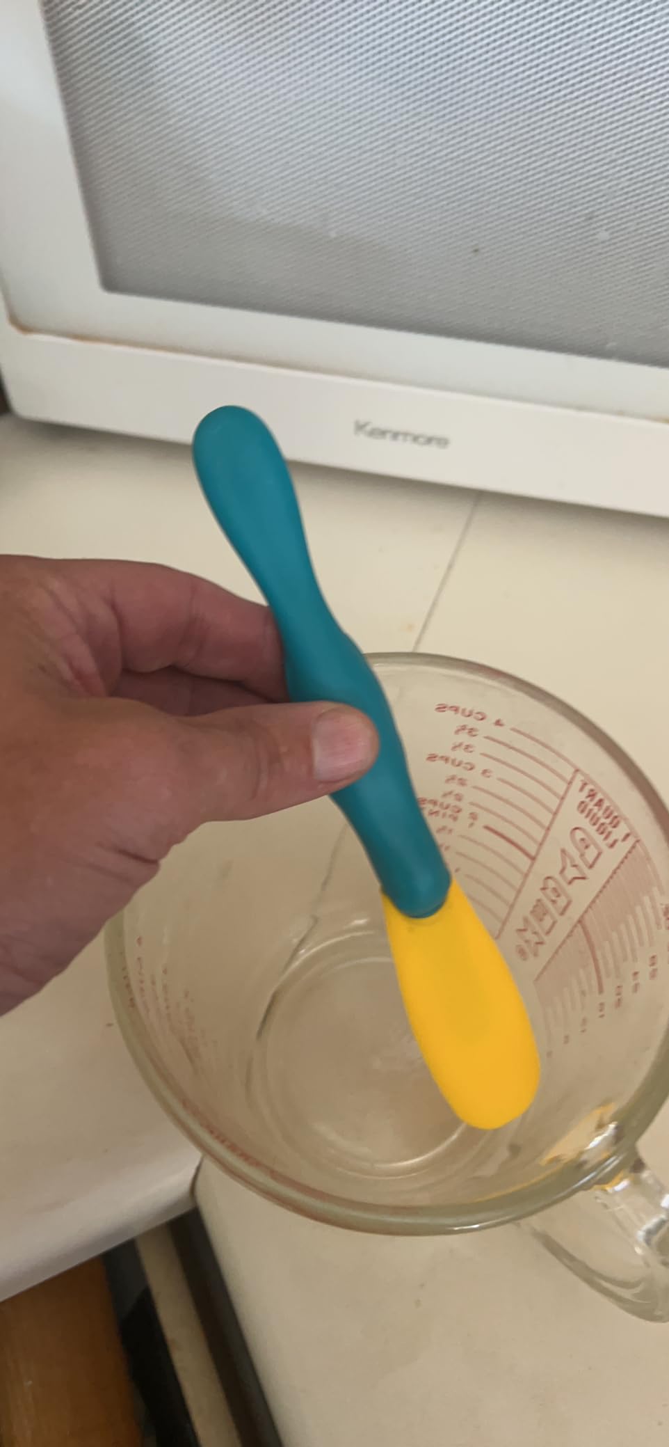 OTOTO Splatypus Jar Spatula for Scooping and Scraping - Unique Fun Cooking Kitchen Gadgets for Foodies - BPA-free & 100% Food Safe - Crepe Spreader customer photo 2