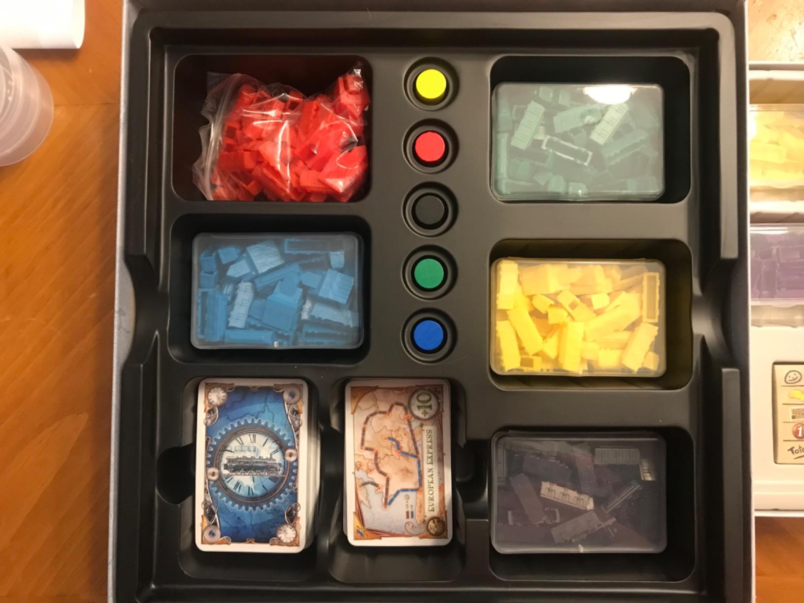 BitsBins Board Game Piece Storage and Organizers, Accessories That Organize Tokens and Components Both in The Game Box and During Game Play | Combo Pack of 6 Pods, 4 Minis, 4 Originals and 4 XL's customer photo 1