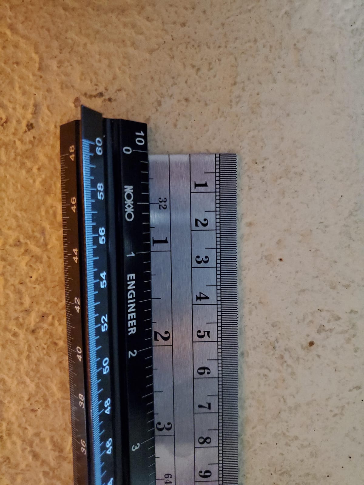 Architectural Scale Ruler and Engineering Scale Ruler Set, 12-Inch, 3-Piece with Stainless Steel Ruler customer photo 2