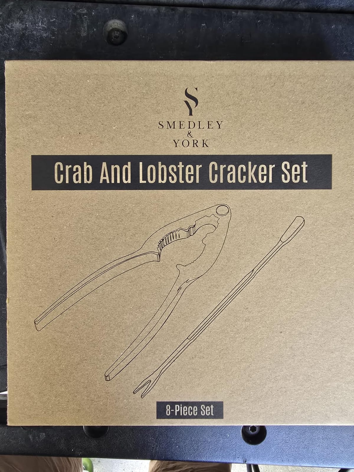 Crab Leg Crackers and Picks, Set of 4 Easy-to-Use Lobster Crackers & Stainless Steel Lobster Picks, Crab Crackers and Tools, Seafood Tool Kit by Smedley & York customer photo 2