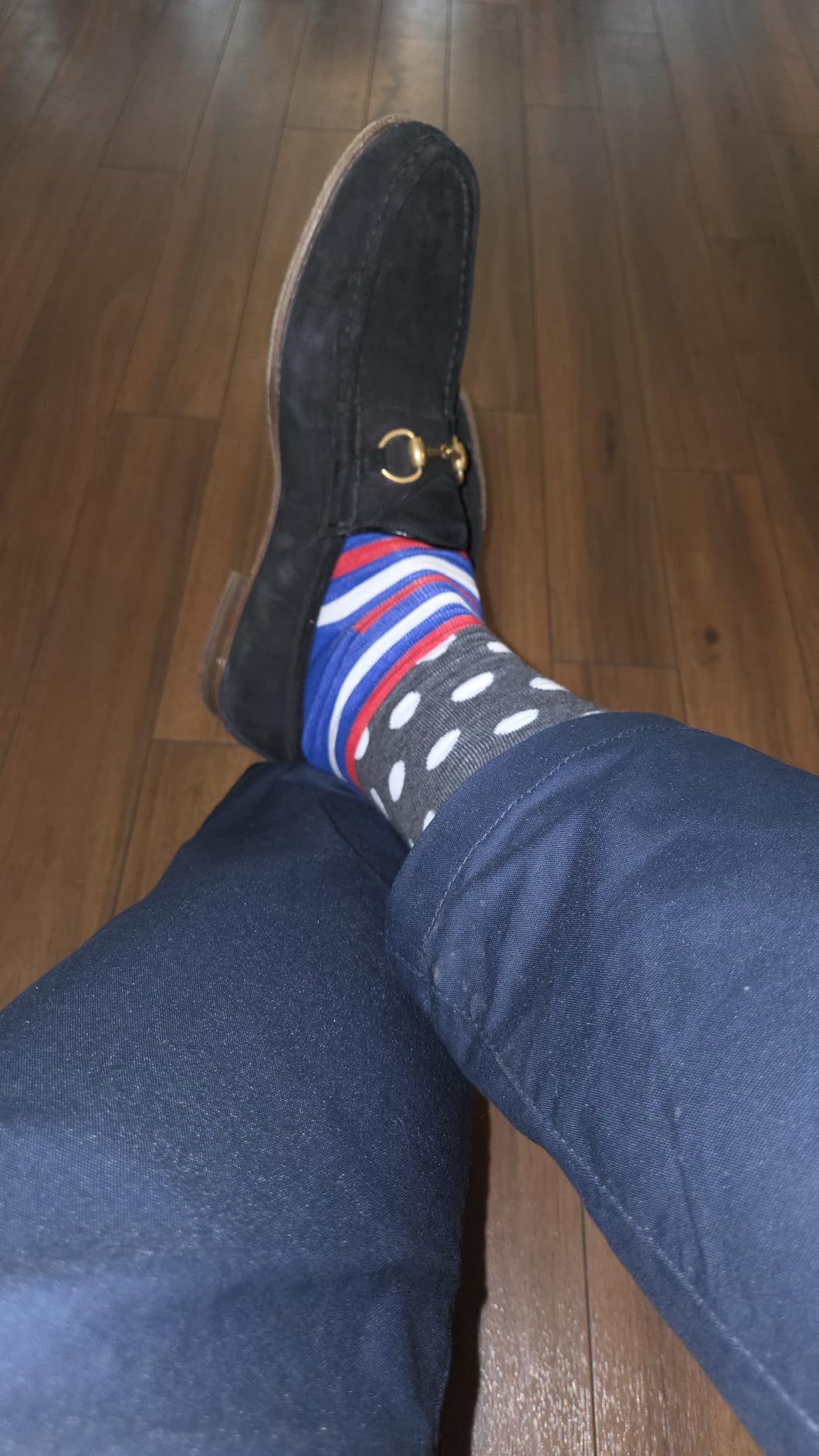 WeciBor Men's Combed Cotton Novelty Crew Socks Size 7-15 | 80% Cotton, Multi Pack, Fun Daily Wear, Novelty Gift, Versatile Occasions, Christmas Decorations customer photo 2