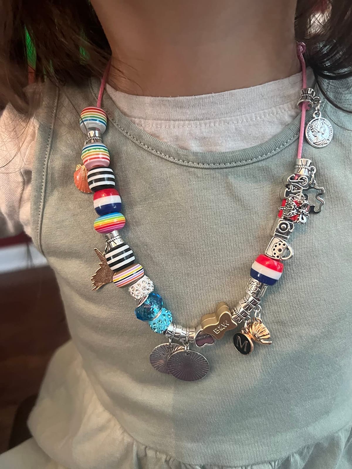COO&KOO Charm Bracelet Making Kit, A Unicorn Girls Toy that Inspires Creativity and Imagination, Crafts for Girls Ages 8-12 with Jewelry Making Kit customer photo 2