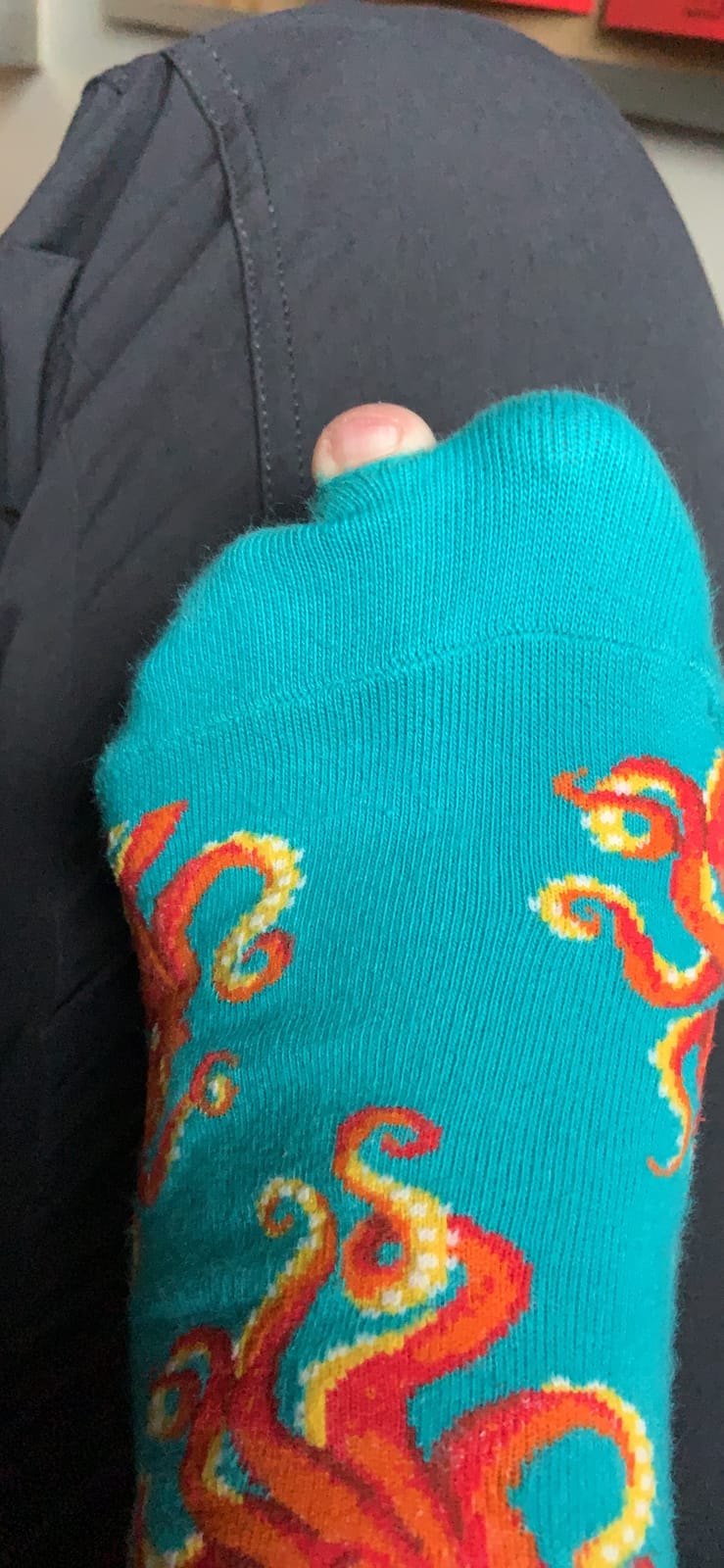 Octopus Crew Socks customer photo 1