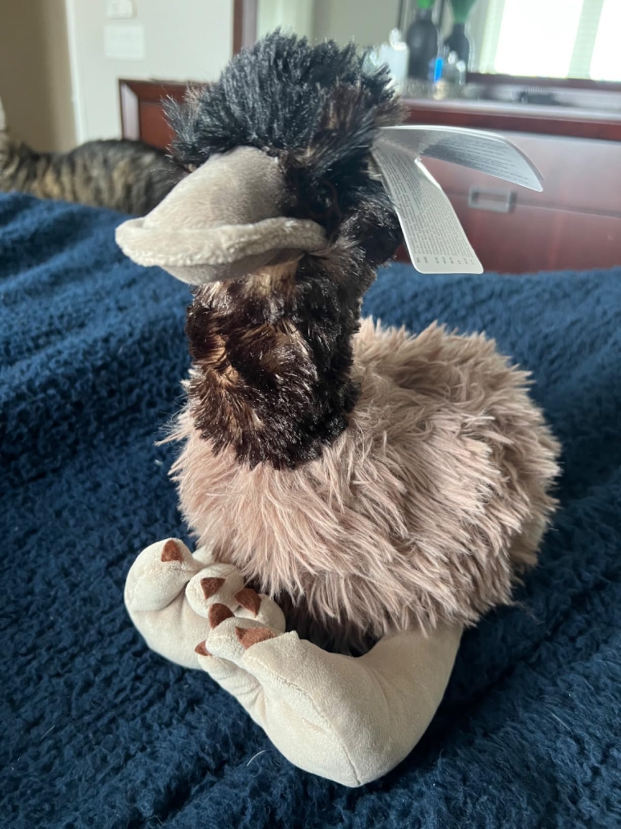 Wild Republic Cuddlekins Emu, Stuffed Animal, 12 Inches, Plush Toy, Fill is Spun Recycled Water Bottles customer photo 1