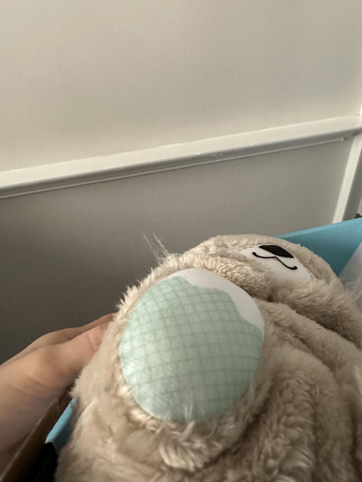 Fisher-Price Baby Toy Soothe 'n Snuggle Otter Portable Plush Sound Machine with Music Lights & Breathing Motion for Newborns 0+ Months customer photo 1
