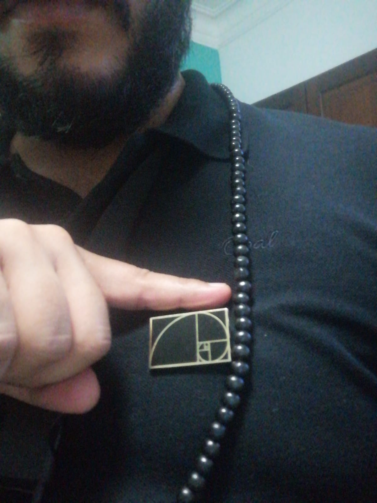 Pinsanity Golden Ratio Enamel Lapel Pin customer photo 2