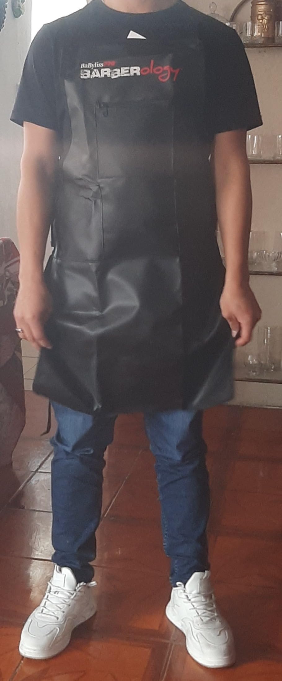 BabylissPRO Barberology Apron - Black customer photo 2