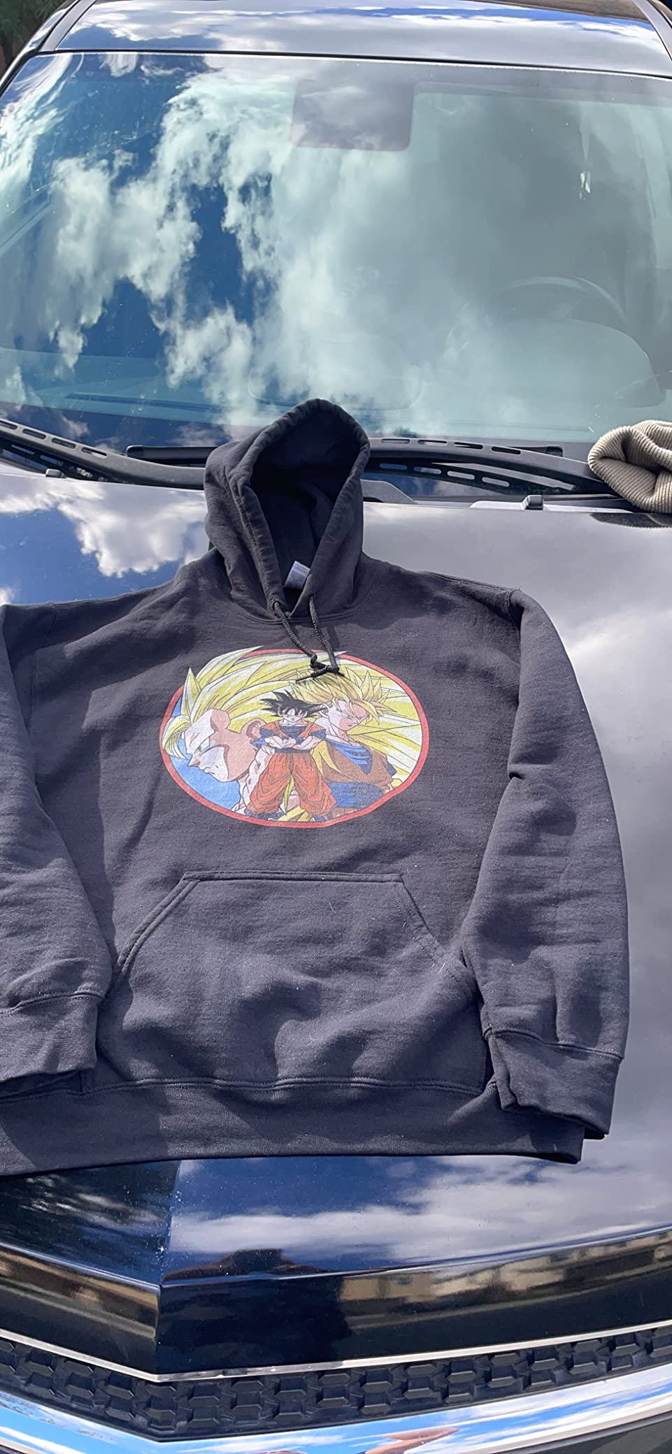 Dragon Ball Z Goku Super Saiyan Hoodie Sweatshirt customer photo 1