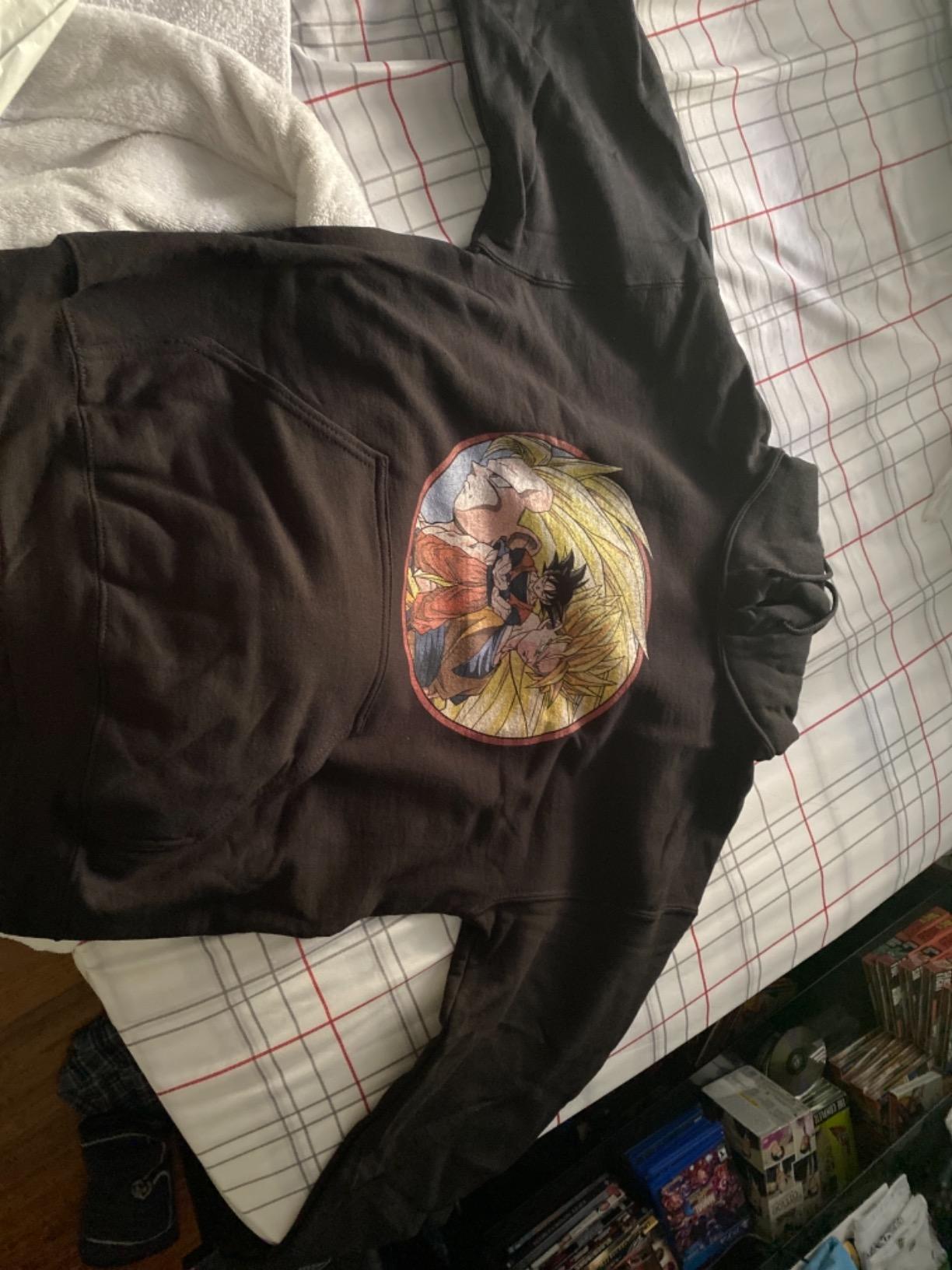 Dragon Ball Z Goku Super Saiyan Hoodie Sweatshirt customer photo 2