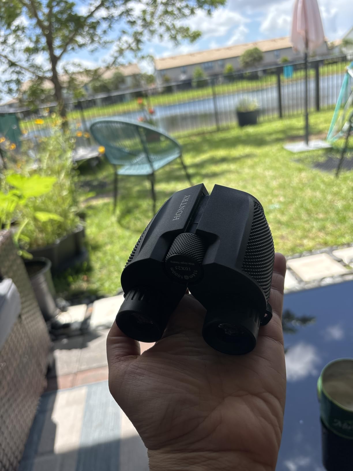 10x25 Compact Binoculars for Adults and Kids | Bird Watching, Travel, Cruise Ship, Sport Games, Theater, Concerts, Road Trip customer photo 2