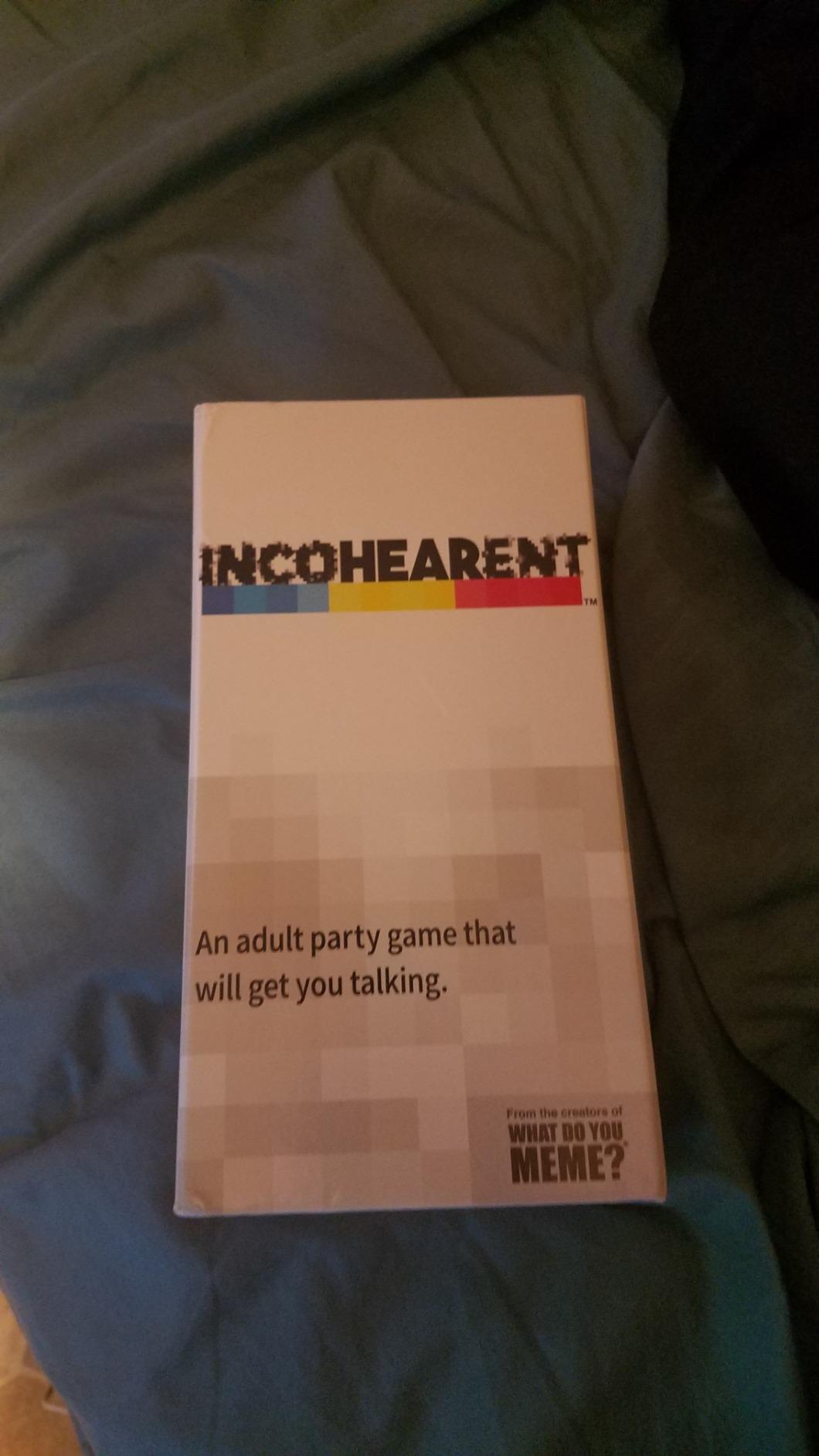 Incohearent by Relatable - Guess the Gibberish Party Game for Adults, Funny Card Game Activity for Groups, Bachelorette Party Favorite, Summer Fun for Game Night, Travel-Friendly with 300 Cards customer photo 2