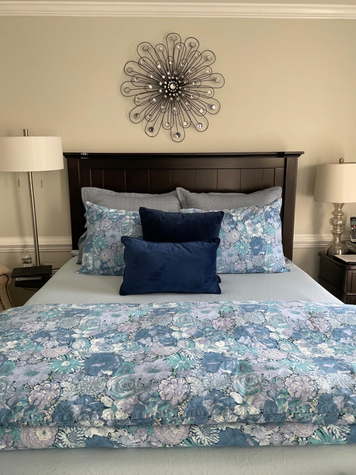 SUSYBAO Black White Cheetah Duvet Cover Queen 100% Cotton 3 Pcs Set 1 Grey Snow Leopard Duvet Cover with Zipper Ties 2 Pillowcases Luxury Soft Gray Animal Print Bedding Set Breathable customer photo 2