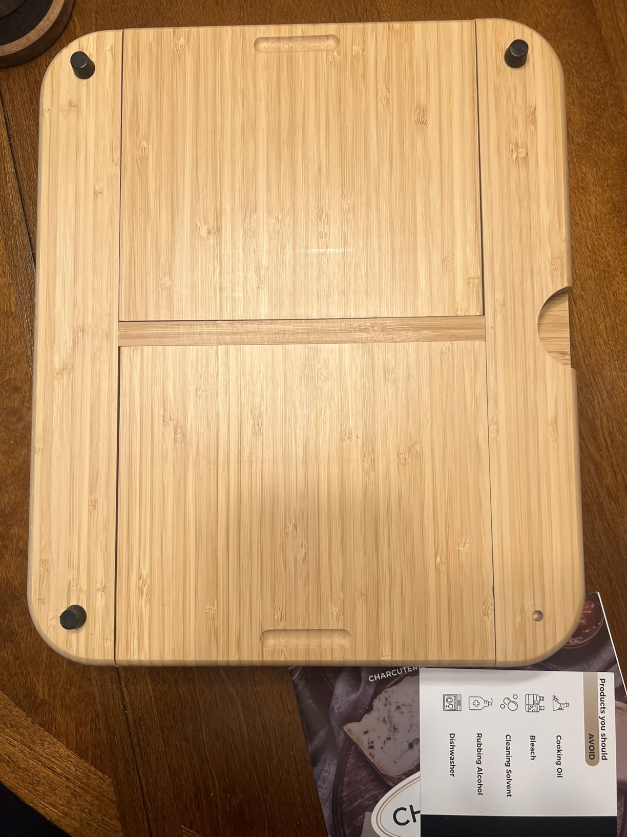SMIRLY Charcuterie Boards Set, Large Cheese Board Set, Bamboo | House Warming Gift, Wedding Gift for Couple, Bridal Shower Gift, Cheese Board Gift Set, Detachable Drawer Design, 3-Drawer customer photo 1