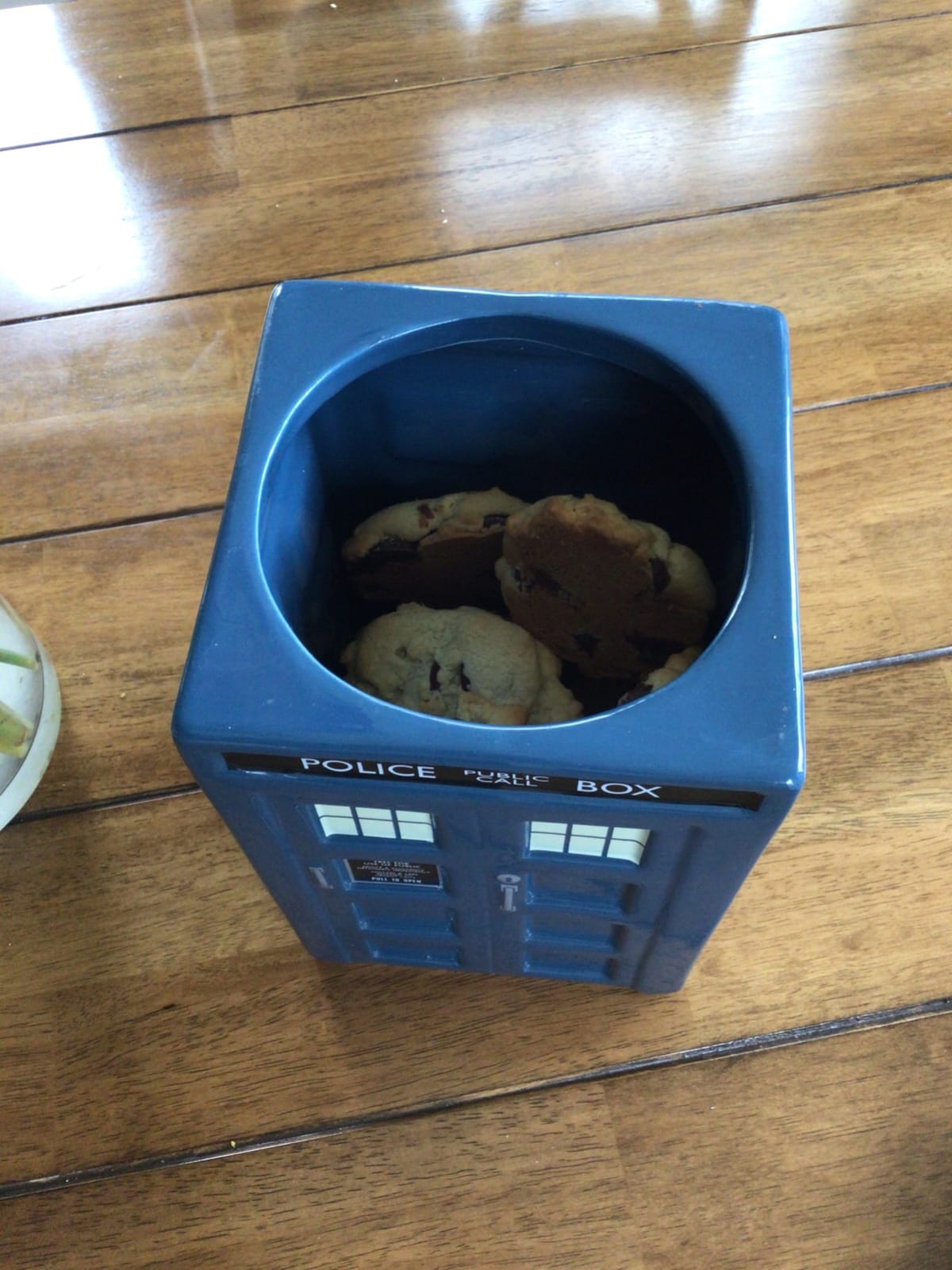Tardis Ceramic Cookie Jar, 10