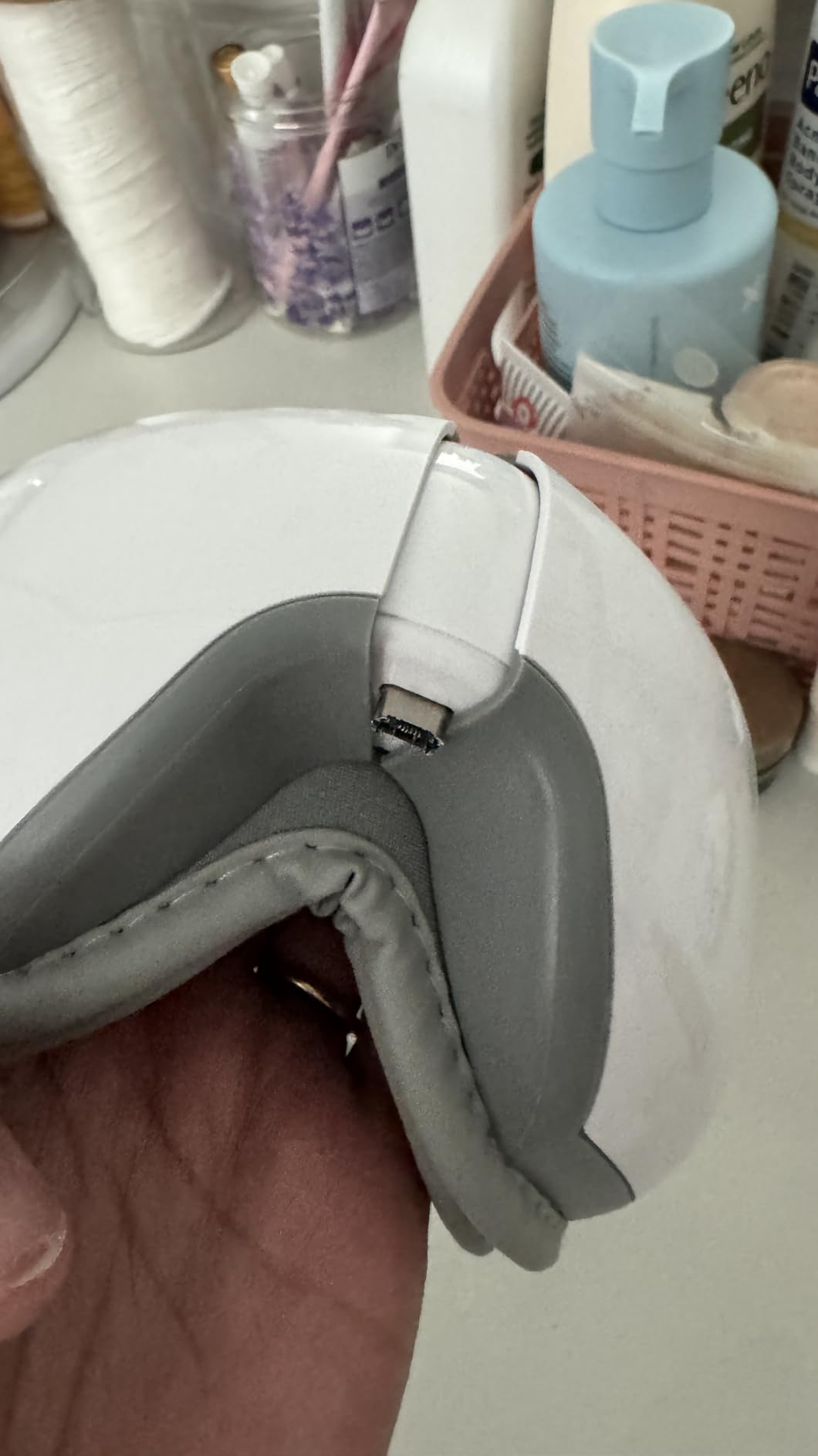 RENPHO Eyeris 1 Eye Massager with Heat, FSA Eligible HSA, Heated Eye Mask for Eye Strain, Dry Eyes & Head Tension, Relaxing Birthday Gifts for Women and Men customer photo 1