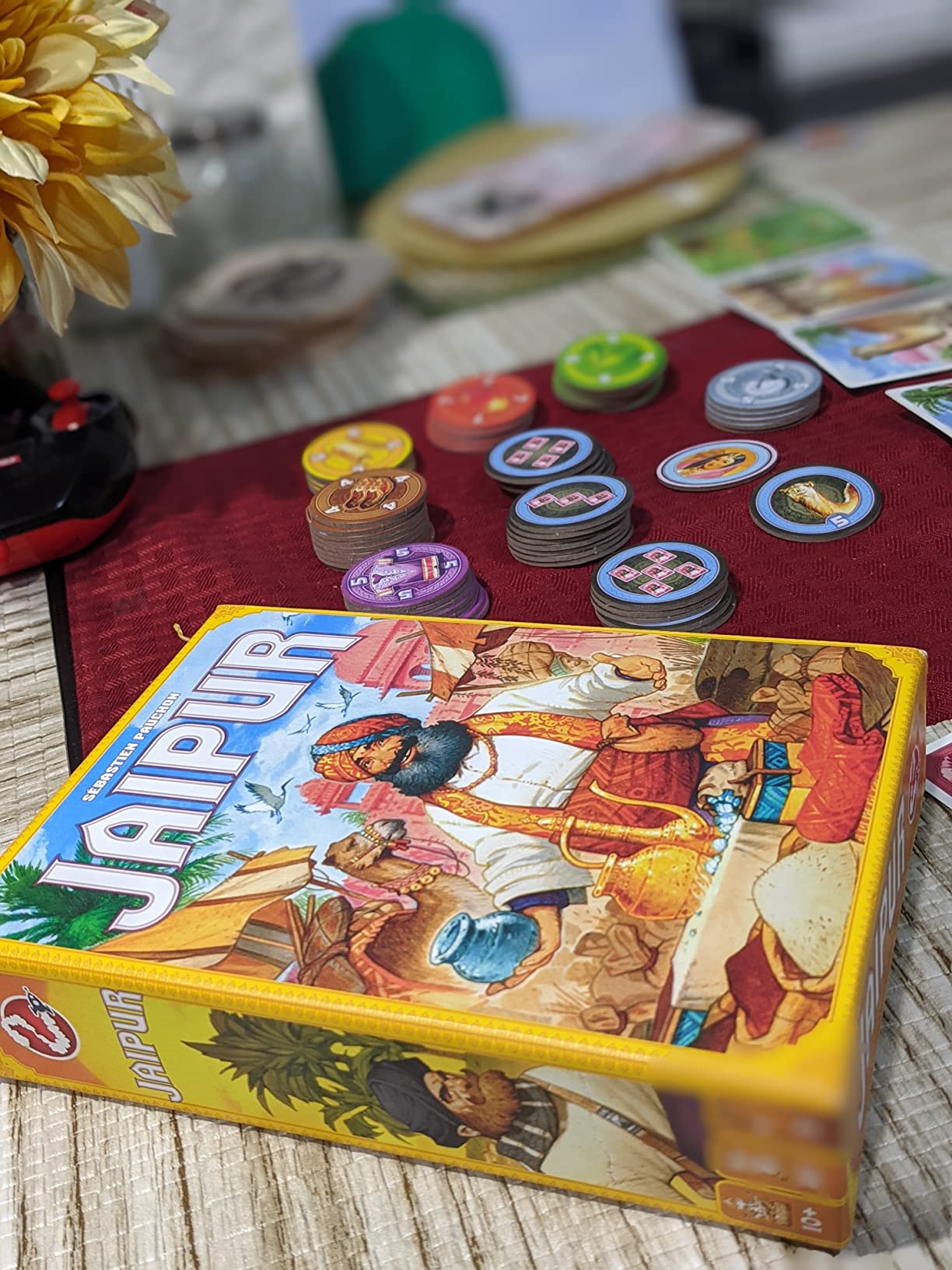 Jaipur Board Game - 2-Player Trading Card Strategy for Adults & Families, Fast-Paced Merchant Duel, Adult Board Games, Fun for Adults, 2 Players, Ages 10+, 30 Minute Playtime customer photo 2