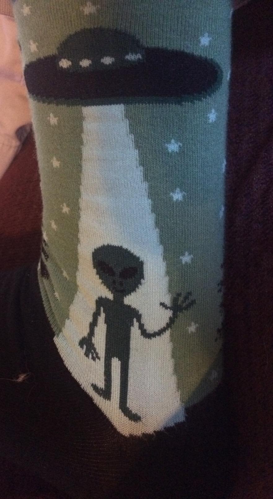 Men's Crew, Space and Alien Socks customer photo 1