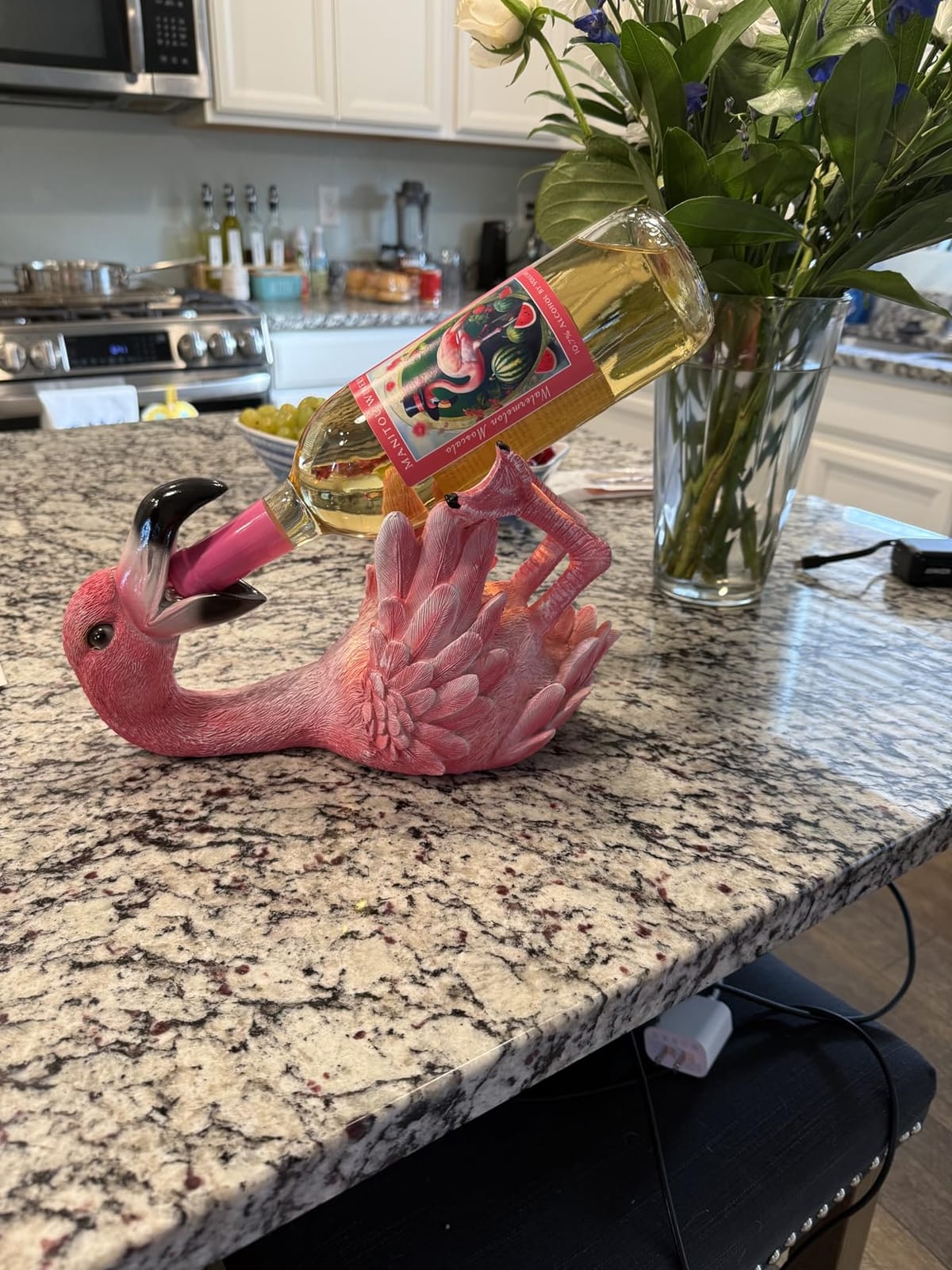 True Reindeer Polyresin Wine Bottle Holder - Table Top and Counter Wine Rack, Animal Home Decor customer photo 2