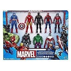 Marvel Avengers Action Figures - Iron Man, Hulk, Black Panther, Captain America, Spider Man, Ant Man, War Machine & Falcon! (8) customer photo 2