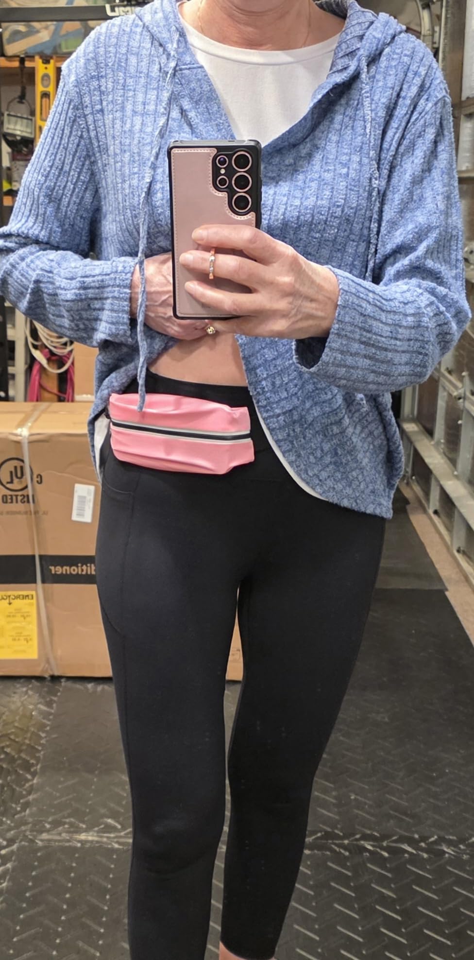 Fitgriff Running Belt for Men & Women - Secure Jogging Pouch for Phone, Keys & Essentials - For All Cell Phones customer photo 2