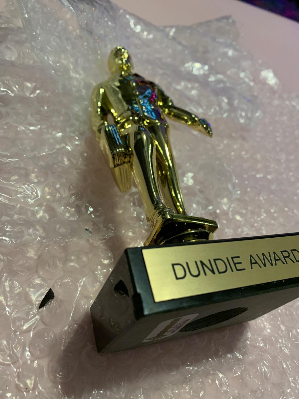 Dundie Award Trophy - The Office Merchandise - Dunder Mifflin Memorabilia customer photo 2