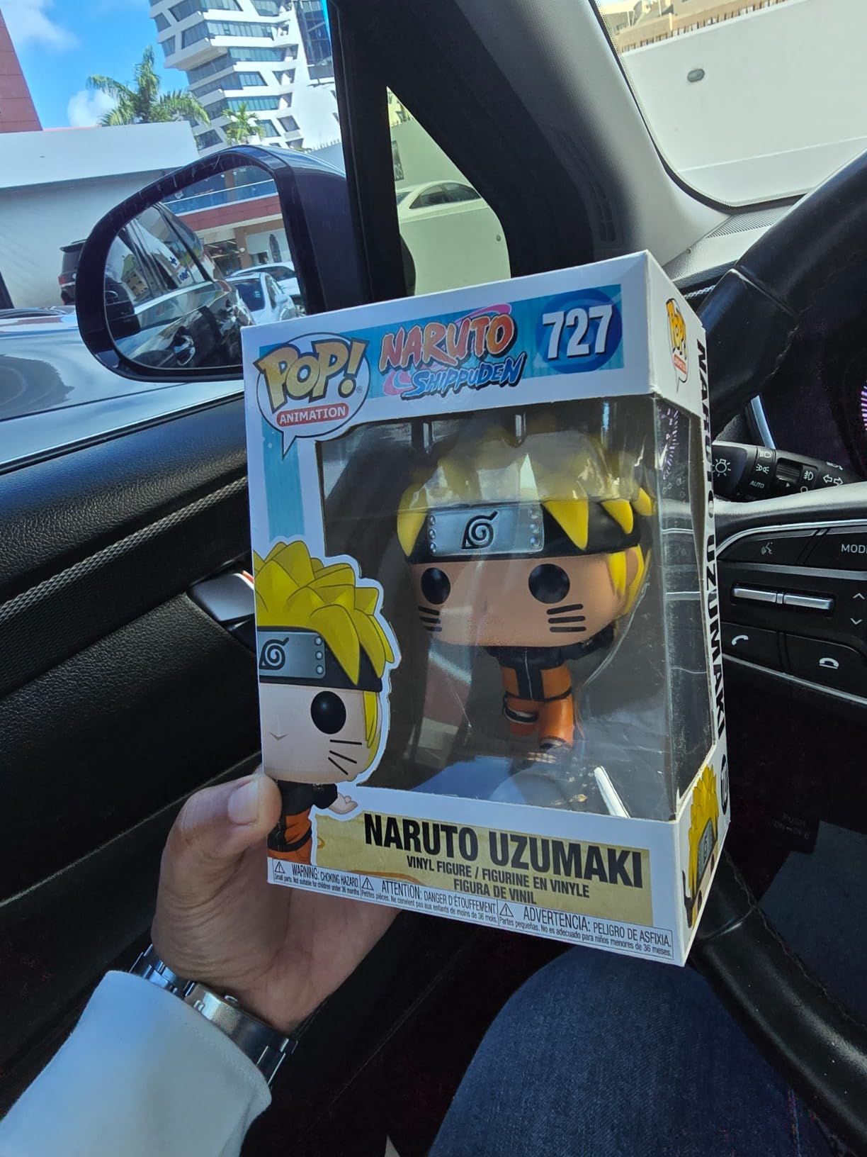 POP! Animation: Naruto - Naruto Uzumaki Running | Official Anime Merch - Collectable Vinyl Figurine for Shelf Display customer photo 2