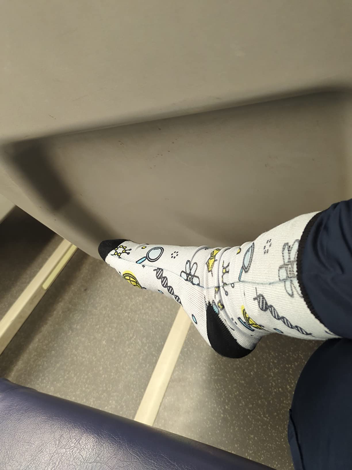 Unisex Novelty Crew Socks Casual Funny Crazy Dress Gift customer photo 1