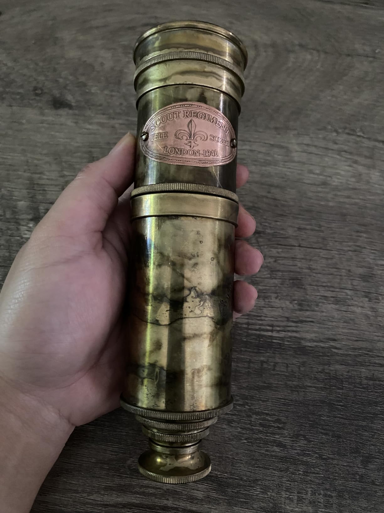 Scout Regiment Brass Telescope 19