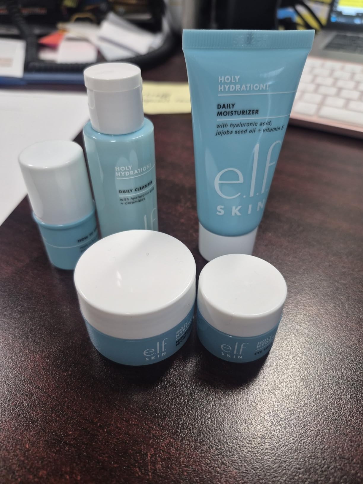 e.l.f. SKIN Holy Hydration! Jet Set Hydration Kit, Travel Friendly Hydrating Skincare Set customer photo 2