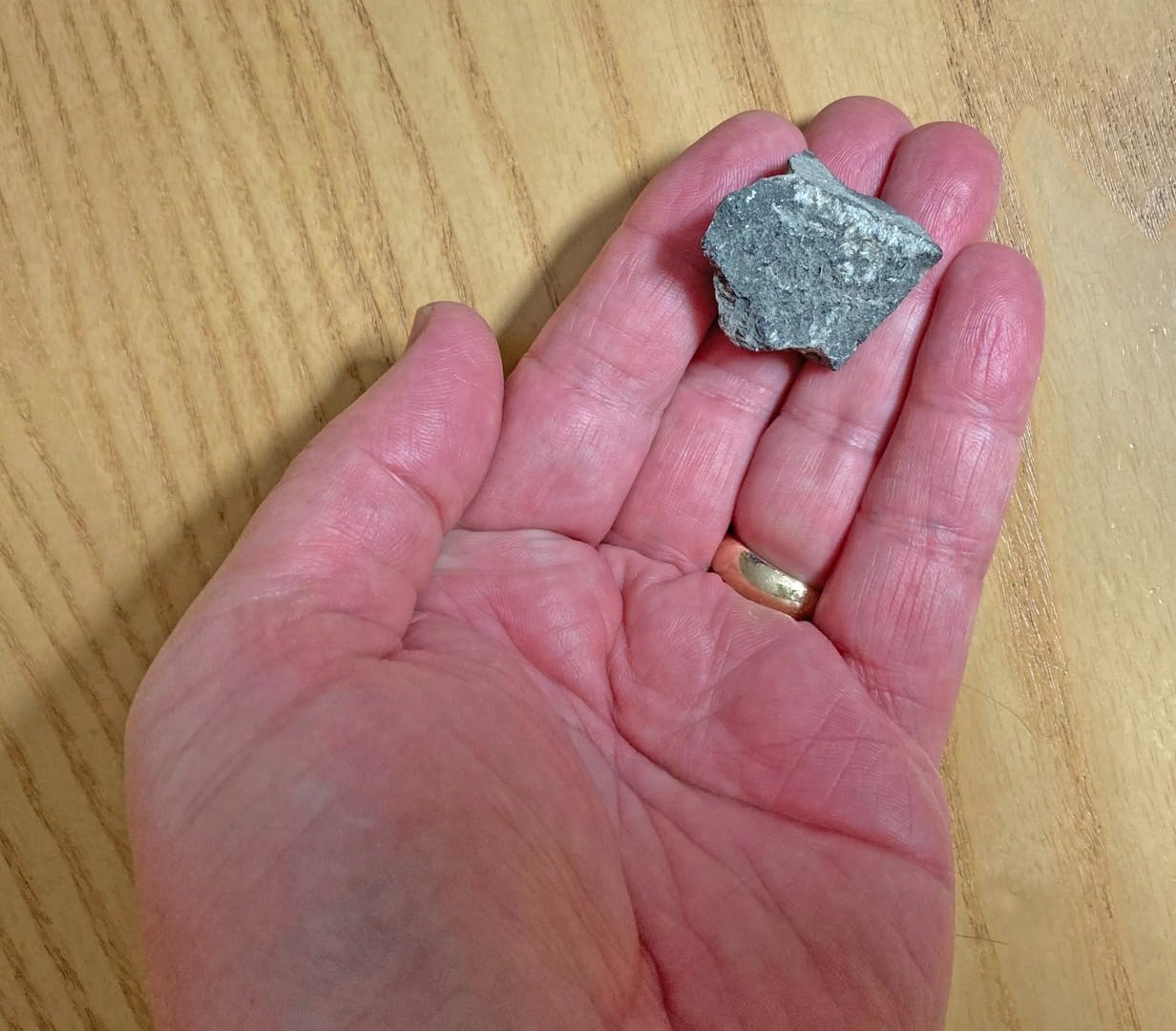 Eisco Basalt Igneous Rock Specimen, Geologist Selected, Hand Processed, 1