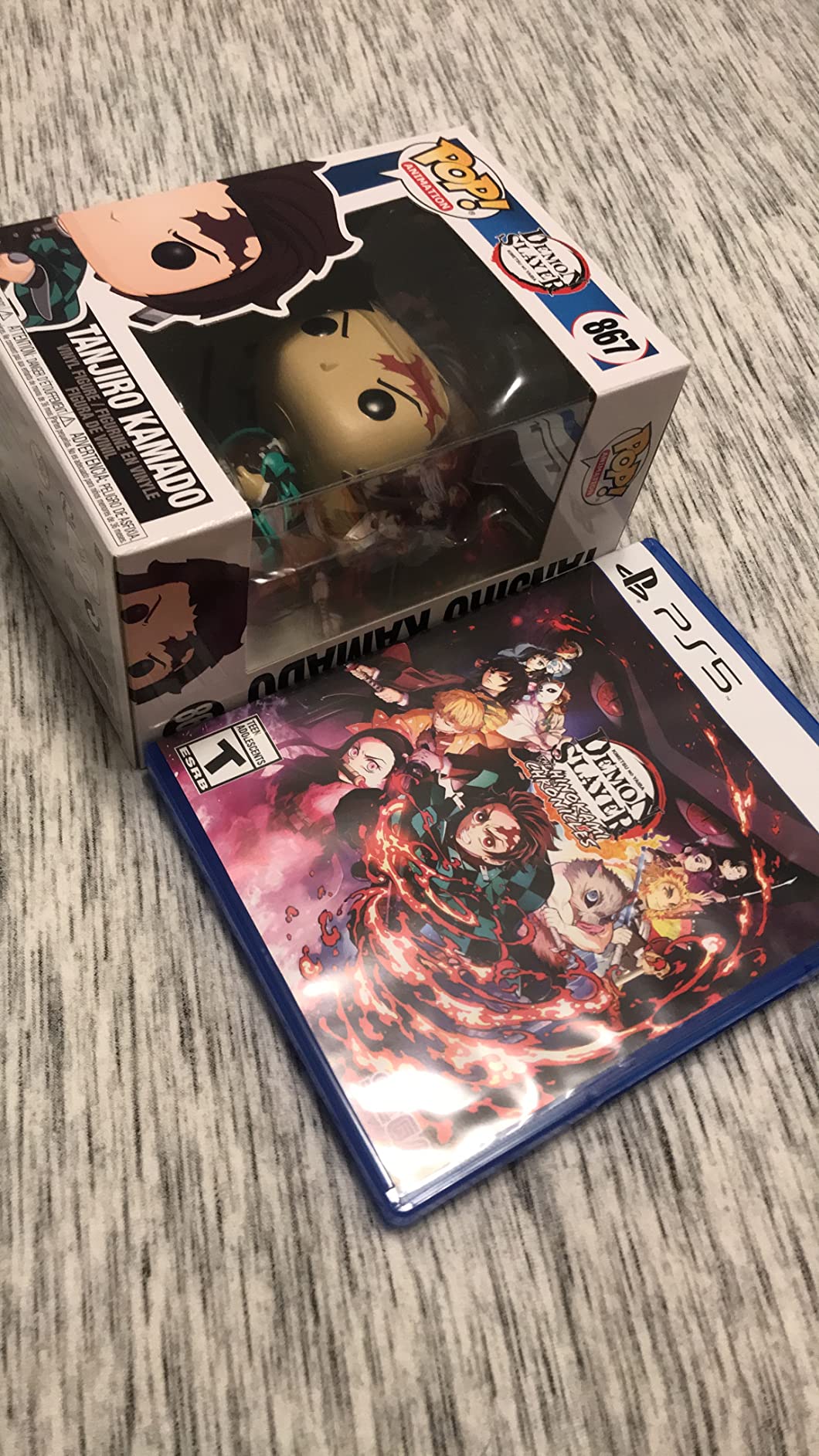 POP! Animation: Demon Slayer - Tanjiro Kamado | Official Anime Merch - Collectable Vinyl Figurine for Shelf Display - Birthday Gift Idea for Fans and Collectors customer photo 1