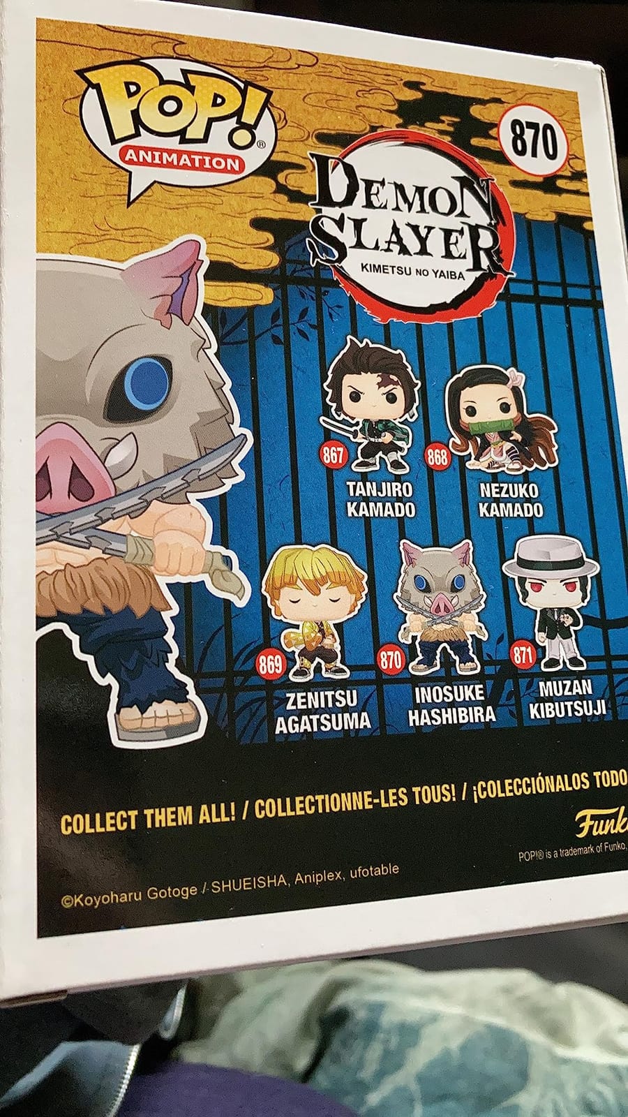 POP! Animation: Demon Slayer - Inosuke Hashibira | Official Anime Merch - Collectable Vinyl Figurine for Shelf Display - Birthday Gift Idea for Fans and Collectors customer photo 1