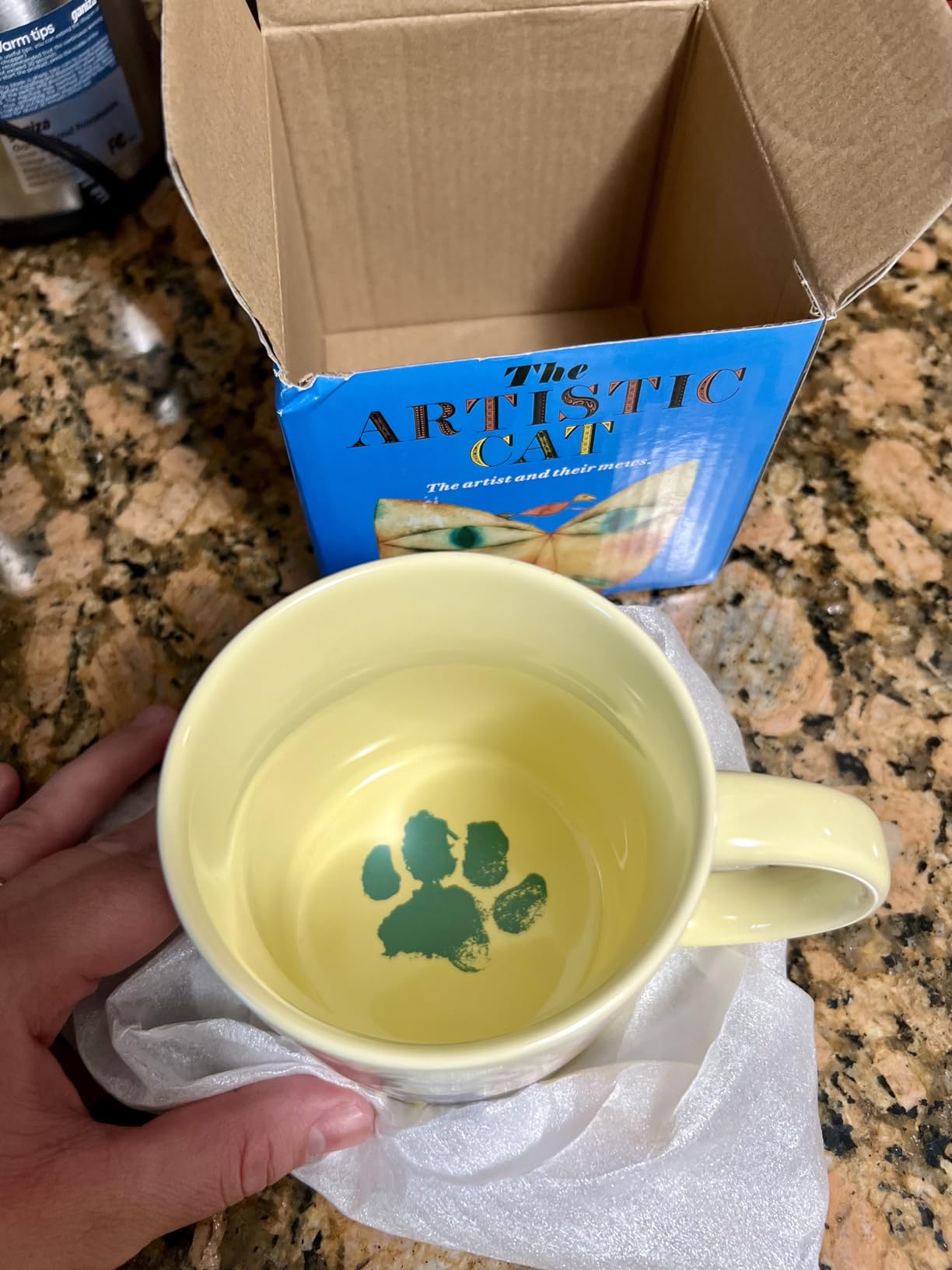 The Unemployed Philosophers Guild Artistic Cat Mug - Featuring Cats and Kittens from Famous Paintings Throughout Art History, Comes in a Fun Gift Box, 12 oz. customer photo 2