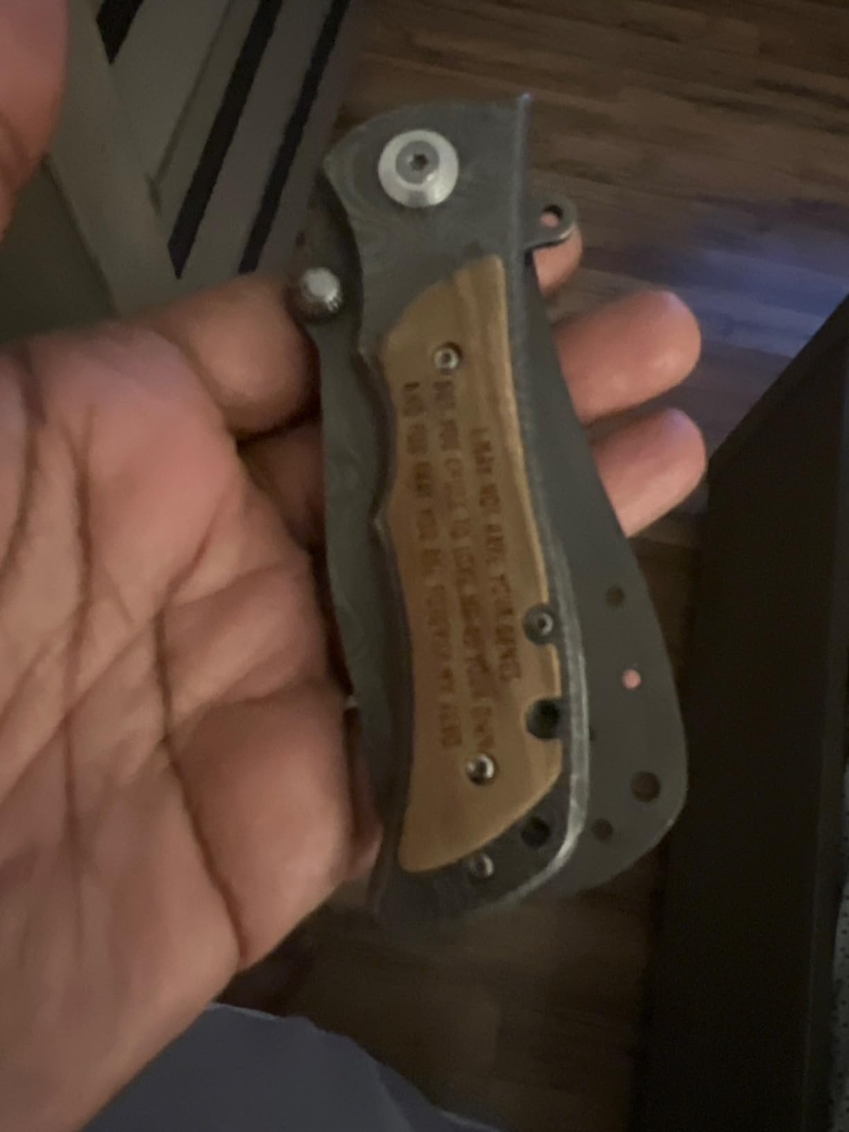 Best Son Ever Pocket Knife, Son Gifts from Mom Dad, Birthday Graduation Christmas Gifts customer photo 2