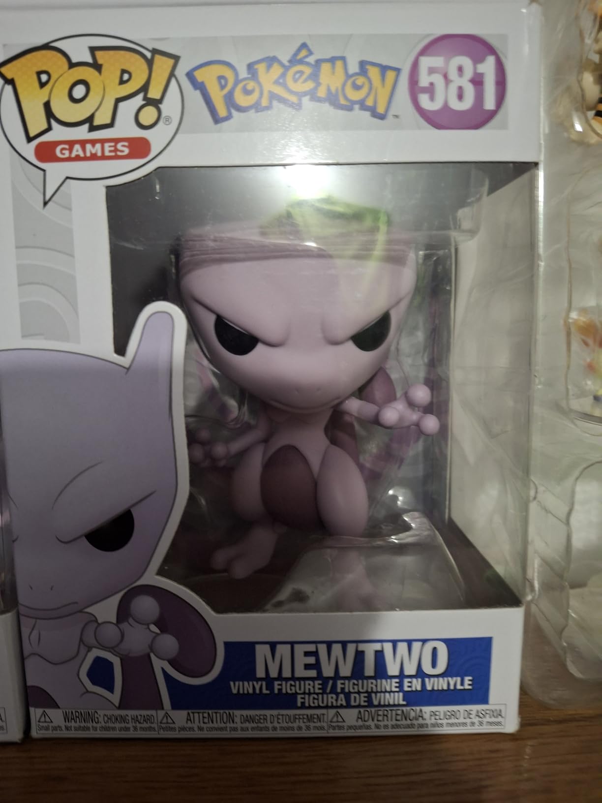 Funko POP! Games: Pokemon - Mewtwo | Official Merch - Collectable Vinyl Figurine for Shelf Display - Birthday Gift Idea for Fans and Collectors customer photo 2