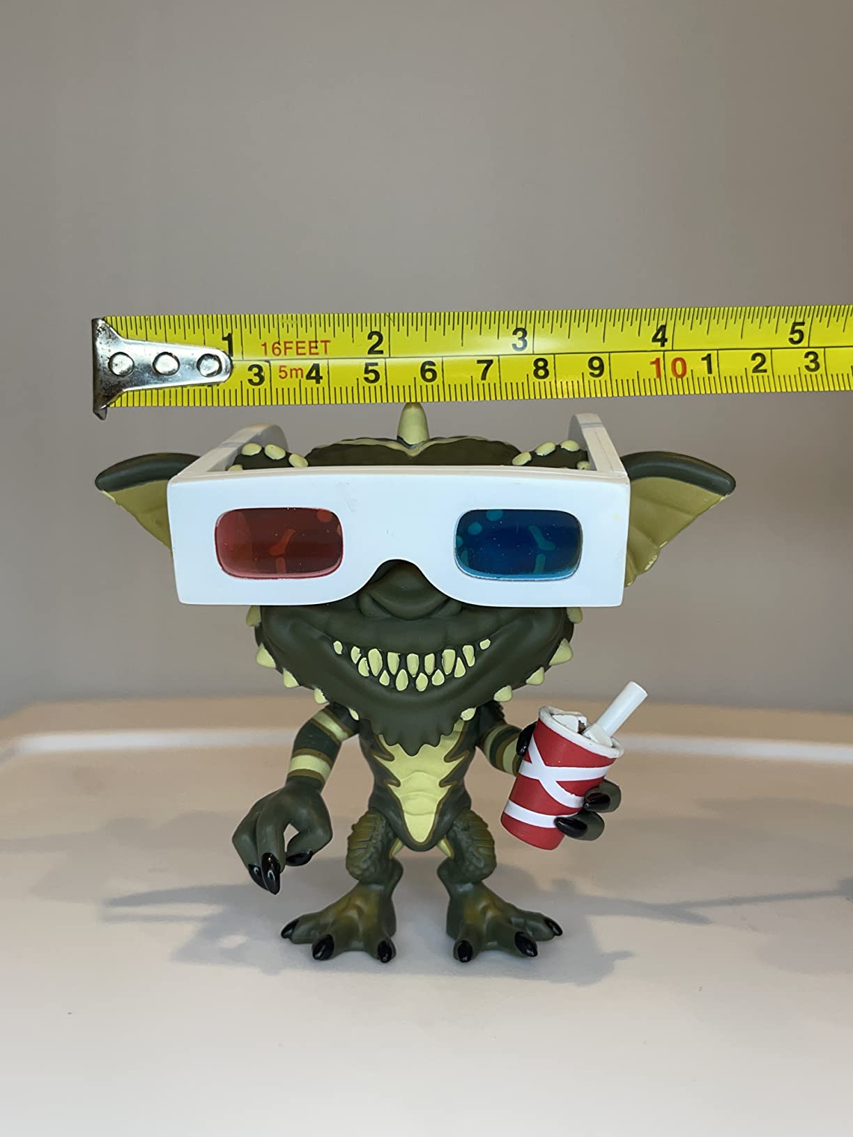 Funko POP! Movies: Gremlins - Gremlin with 3D Glasses | Official Horror Merch - Collectable Vinyl Figurine for Shelf Display - Birthday Gift Idea for Fans and Collectors customer photo 2