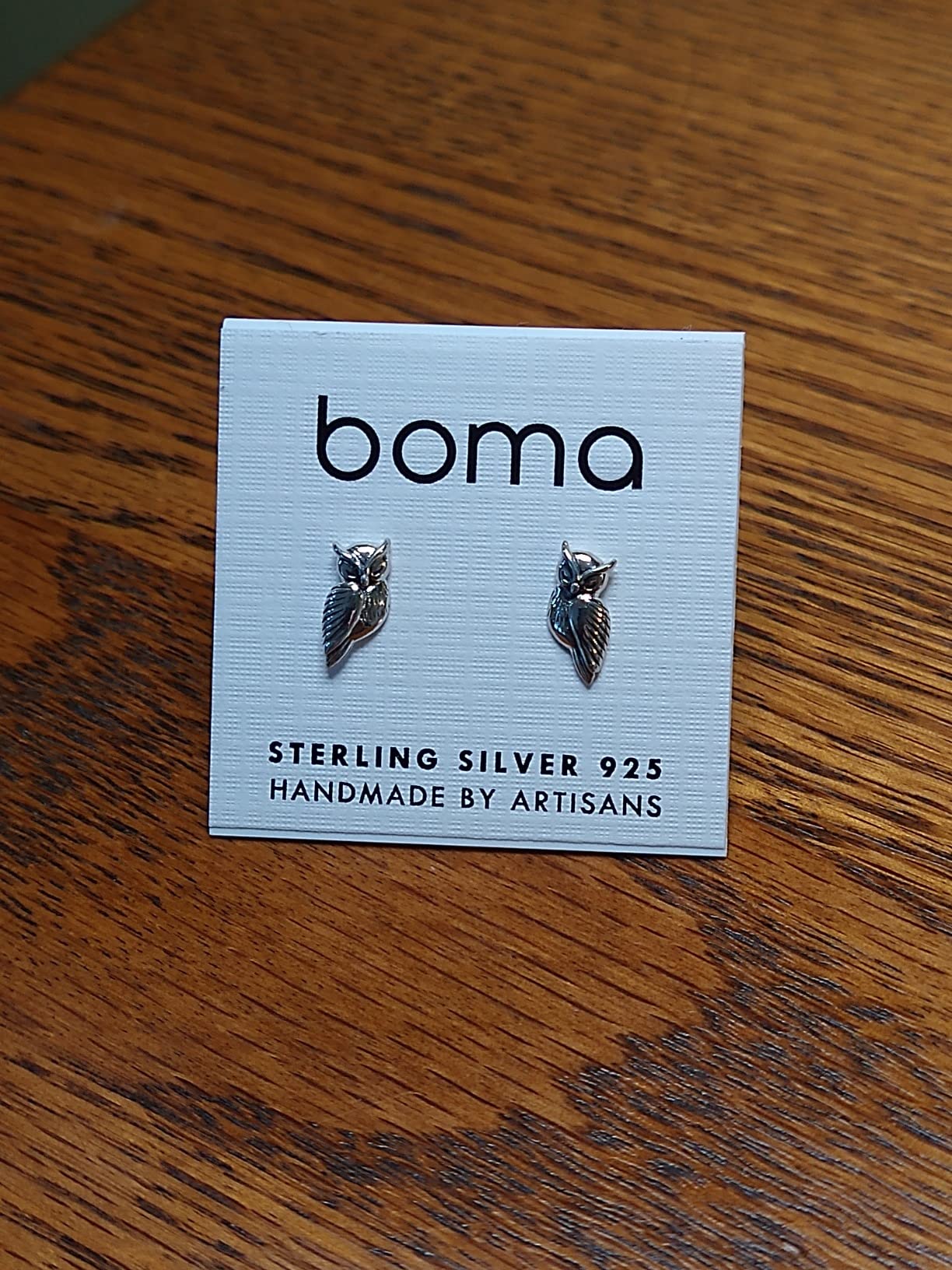 Jewelry Sterling Silver Owl Stud Earrings customer photo 1