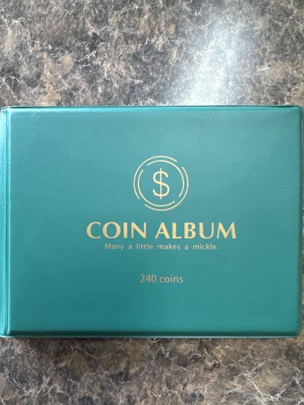 MUDOR Coin Collection Holder Album for Collectors, 240 Pockets Coin Book | 2IN1 Pocket Size, Coin Collection Supplies for Dime, Cent, Nickel, Quarter, Half Dollar, Silver Dollar customer photo 1