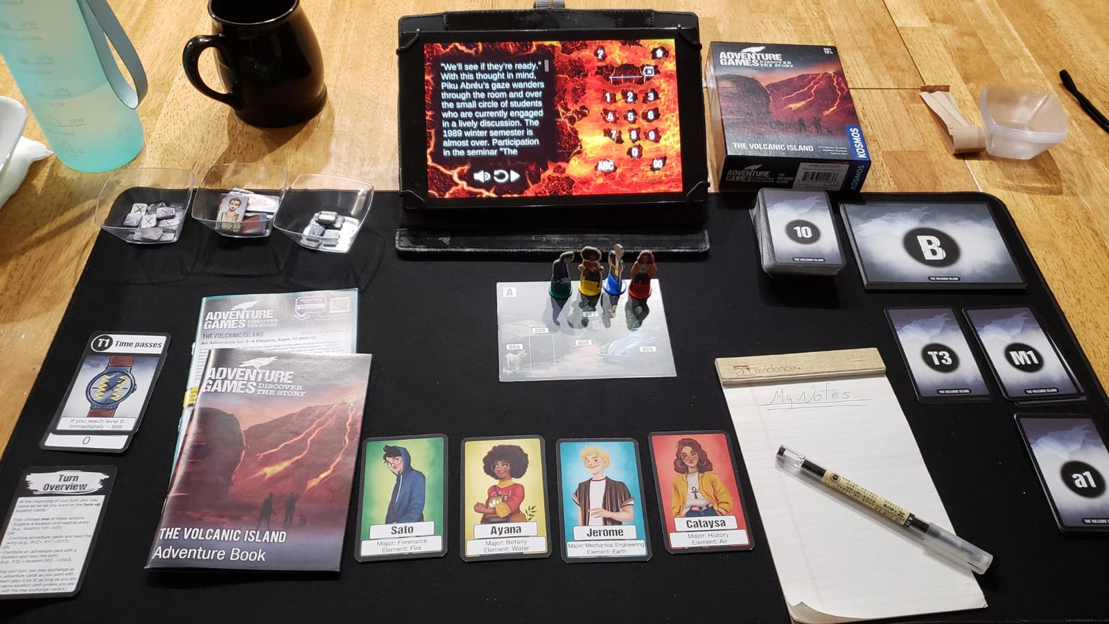 Adventure Games: The Volcanic Island | A Kosmos Game from Thames & Kosmos | Collaborative, Replayable Storytelling Game Experience for 1 to 4 Players | Ages 12+ customer photo 1