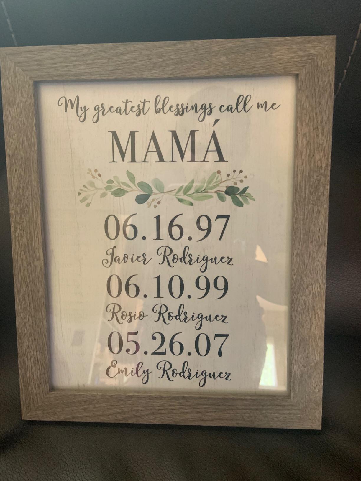 CANARY ROAD Personalized Mother Gift | Gift For Mom | Gift For Her | Mother Present | Mothers Day Gift | Unique Mom Gift customer photo 1