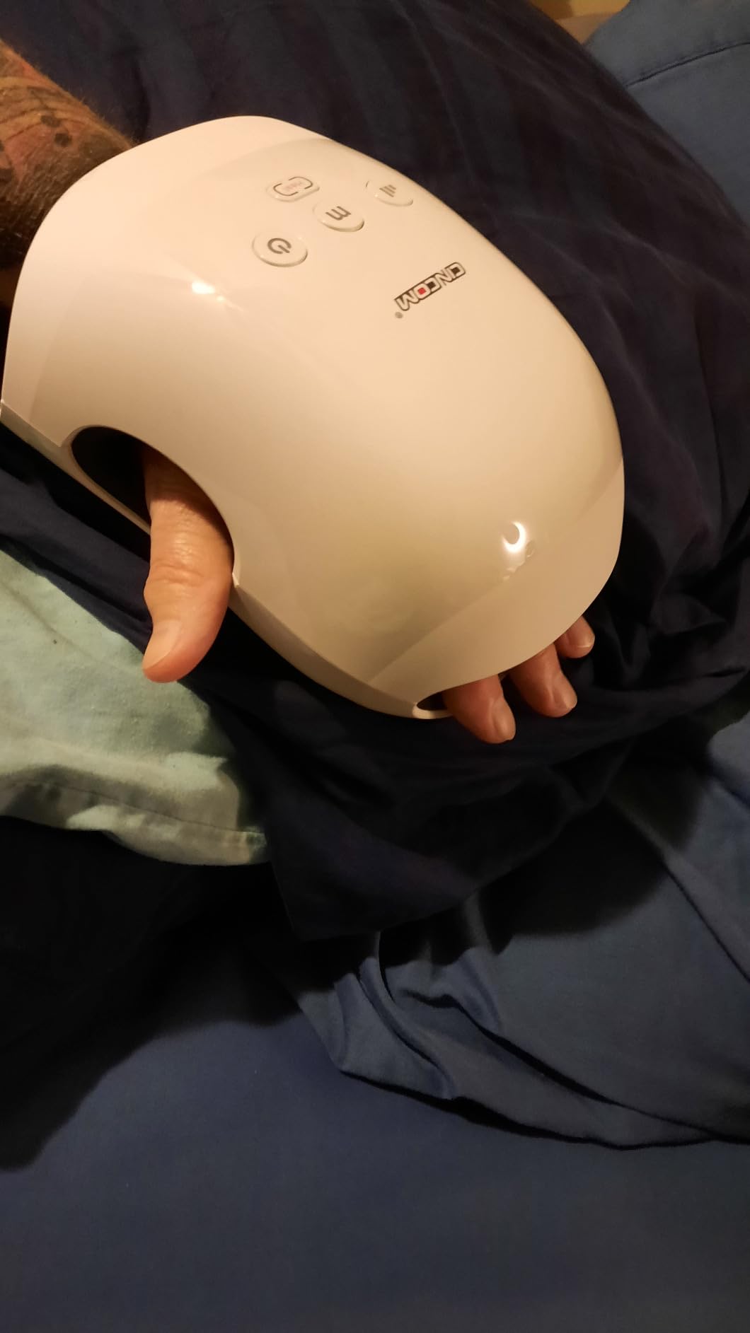 CINCOM Cordless Hand Massager with Heat and Compression - For Arthritis and Carpal Tunnel, Relaxing Gifts for Women, Mom, Wife customer photo 1