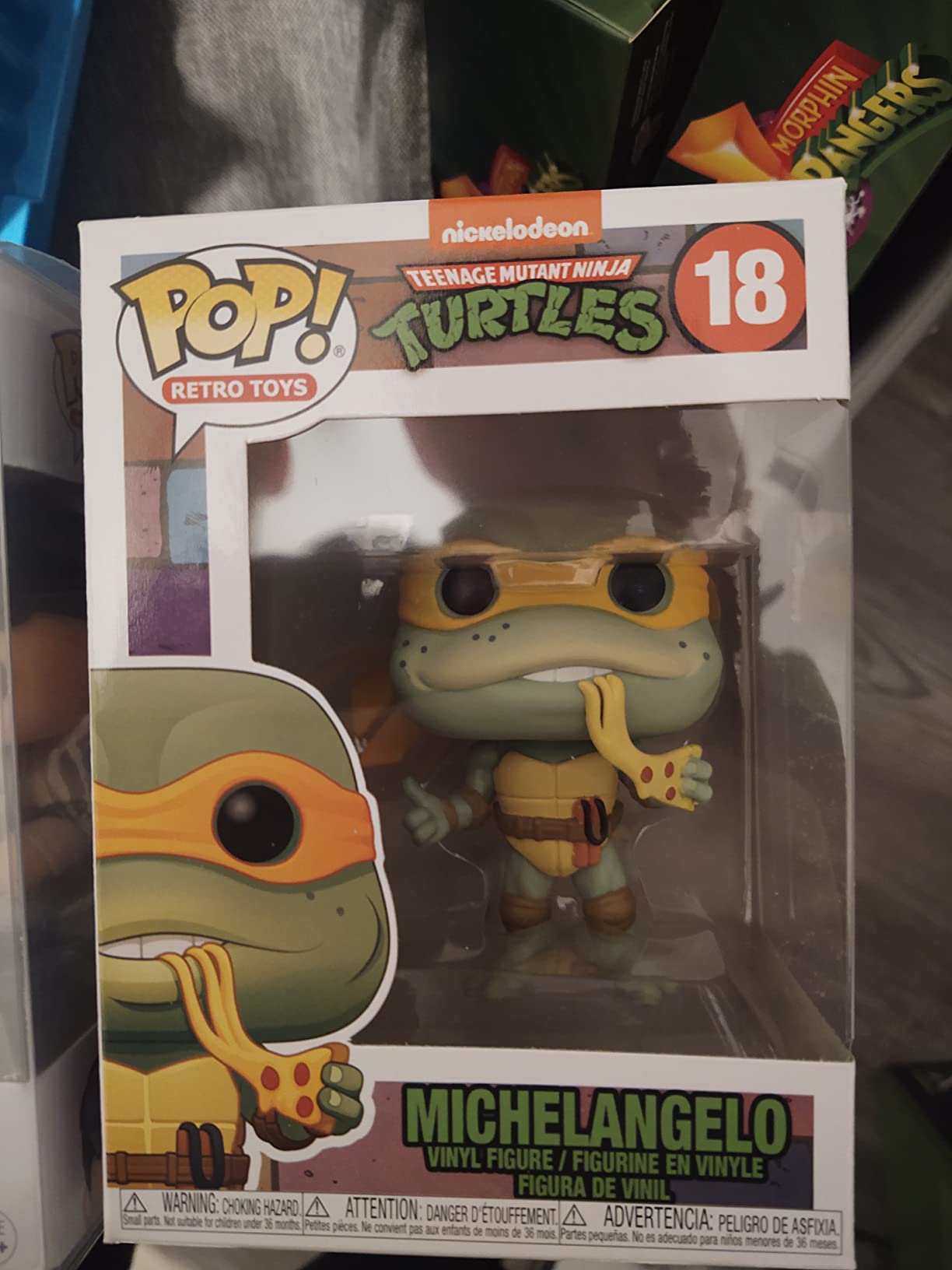 Funko Pop Retro Toys: Teenage Mutant Ninja Turtles - Michelangelo - Collectable Vinyl Figure customer photo 2