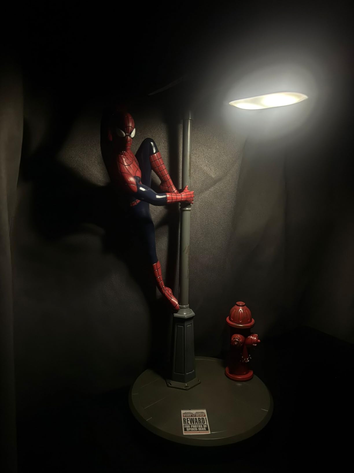 Paladone Spider-Man Desk Lamp - Officially Licensed Disney Table Light, Marvel Streetlight Spider-Man Spotlight, Gift for Fans customer photo 1