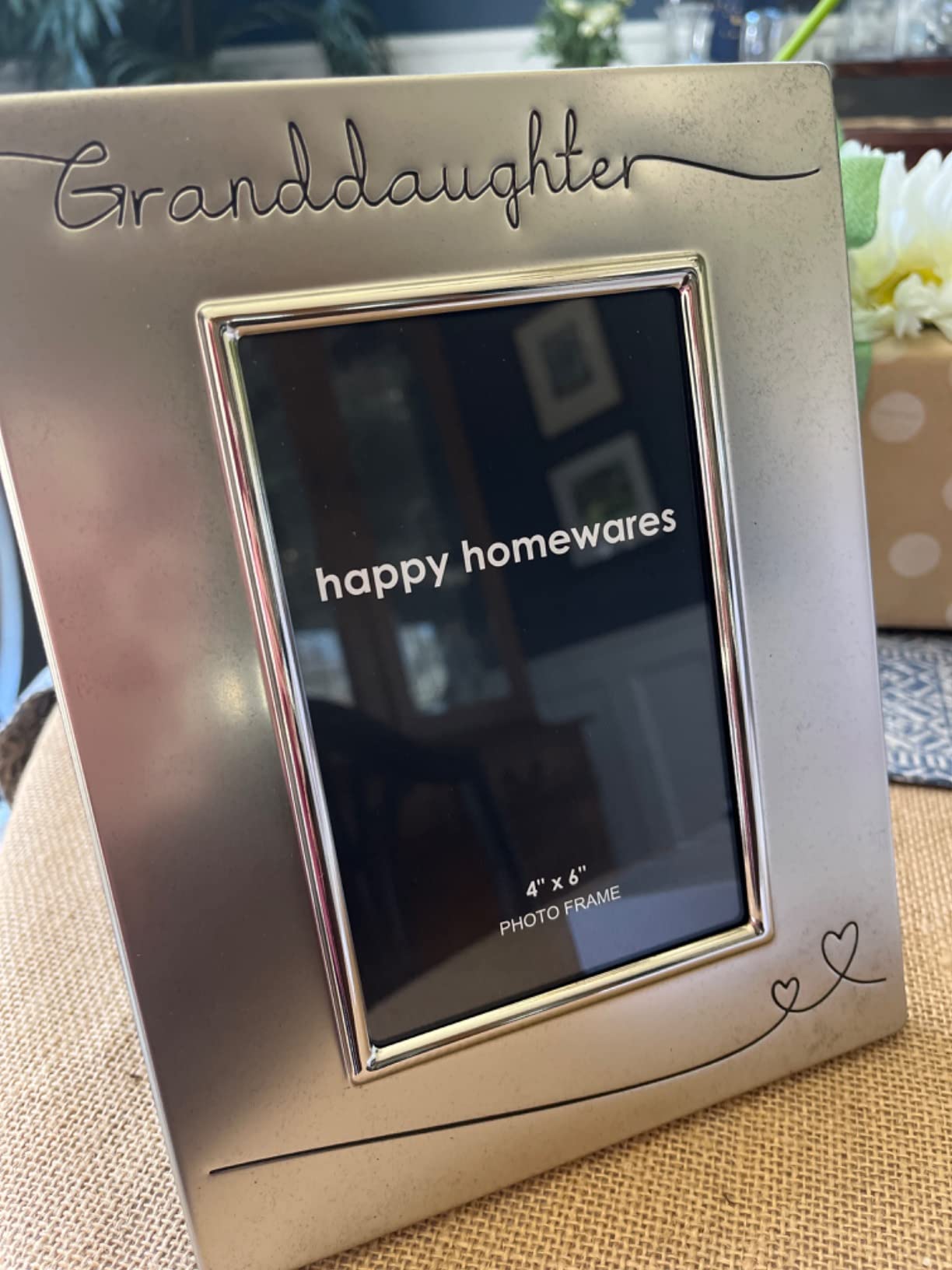 Haysom Interiors Beautiful Two Tone Silver Plated 25th Anniversary 4