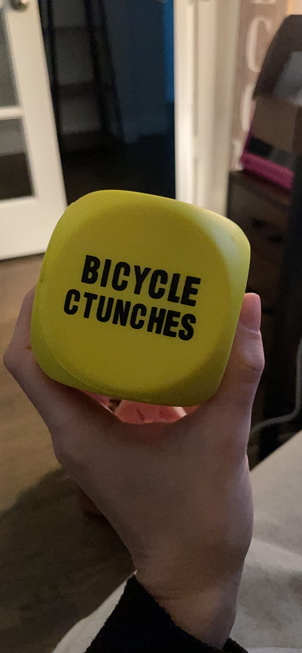 4 PCS Exercise Dice, 6 Sided Foam Workout Dice Set - Fun Fitness Dice for PE, Group Classes & Home Gym, Fitness Gift for Coaches & Gym Lovers customer photo 1