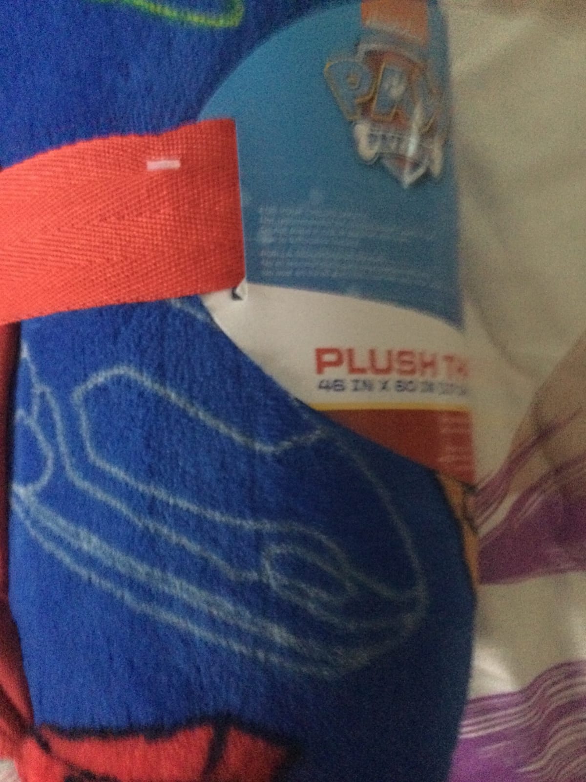 Franco Kids Bedding Super Soft Plush Throw Blanket, 46 in x 60 in, Paw Patrol customer photo 1