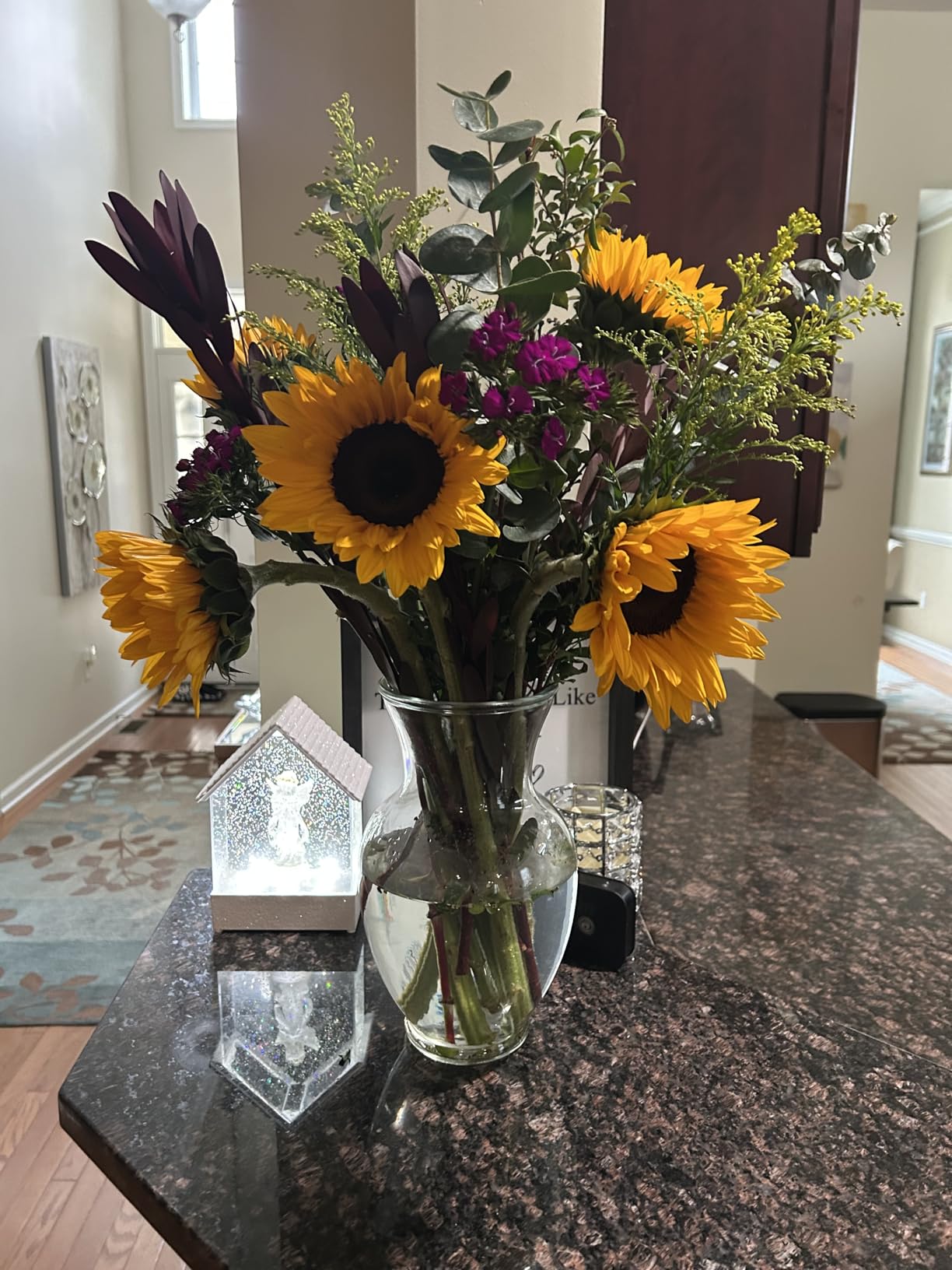 Stargazer Barn Wildflower Bouquet - Vase Included | Fresh Cut Flower Delivery, Hand-Tied in the USA, Gift for Birthday, Anniversary, Sympathy or Home Decor customer photo 1