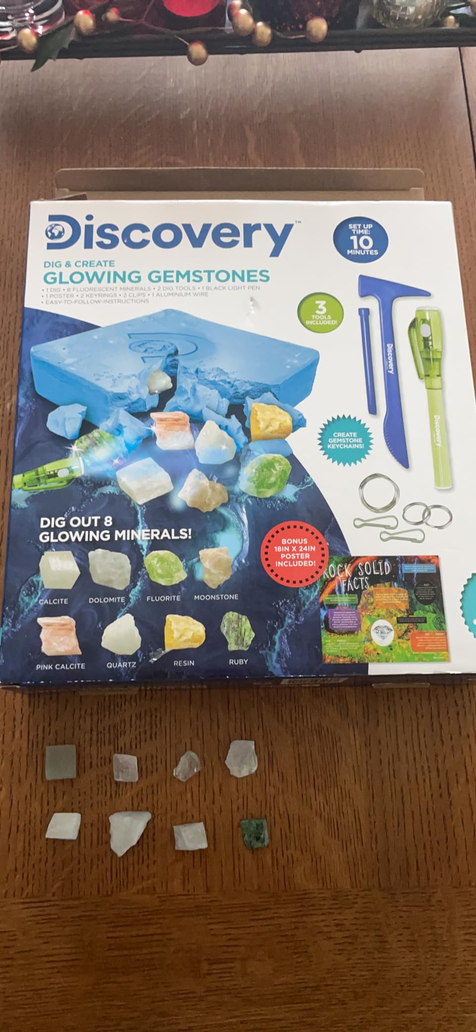 Discovery Crystal Growing Aquarium, at-Home STEM Kits for Kids Age 12 and Up, Crystal Kits for Young Scientists, DIY Crystals, Kids Sleepover Activities customer photo 2
